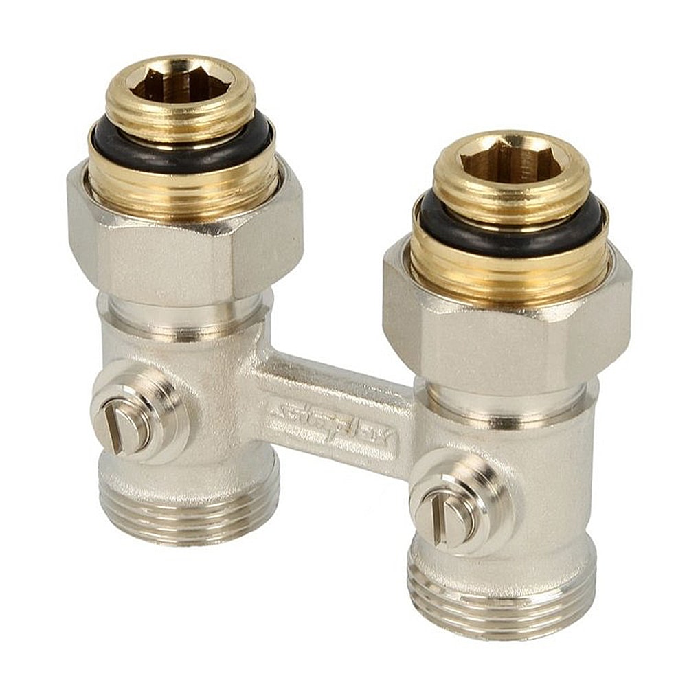 Узел нижнего подключения Simplex тип D1/50, прямой, 1/2" НРх3/4"НР (standart line)