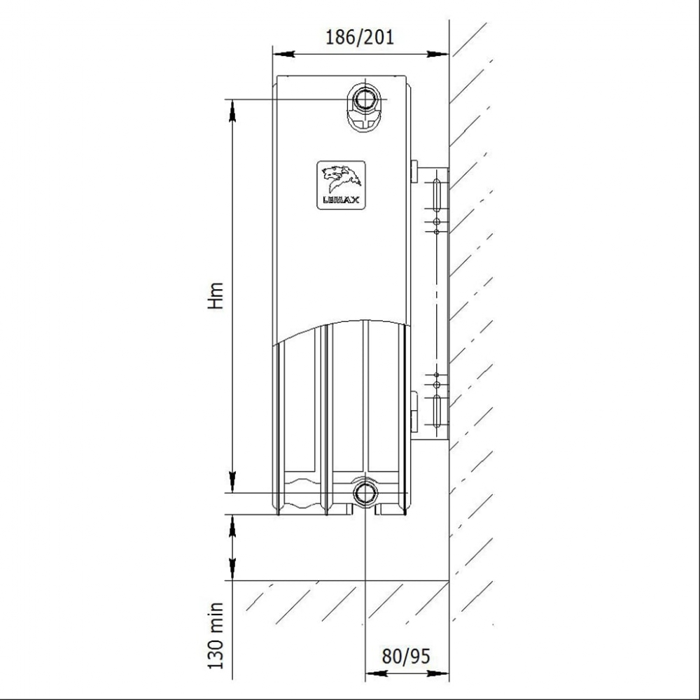 Радиатор стальной «LEMAX» Compact 33 500х1000